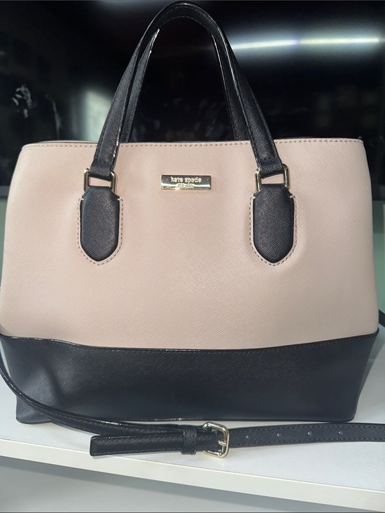 kate spade Handbags - kate spade Two-Tone Blush Pink and Black Satchel